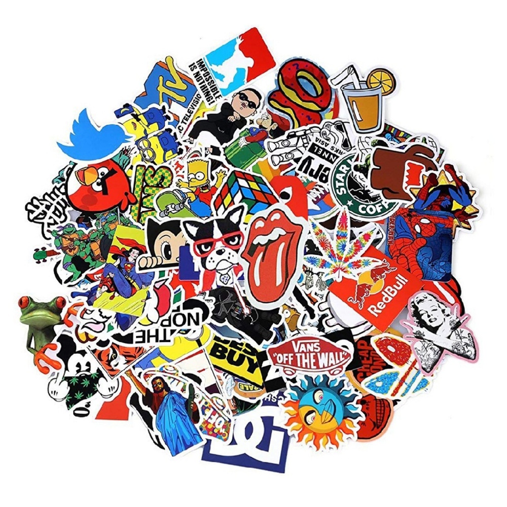 15 Pc Random Waterproof Sticker Pack